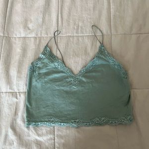 Forever 21 lace crop top